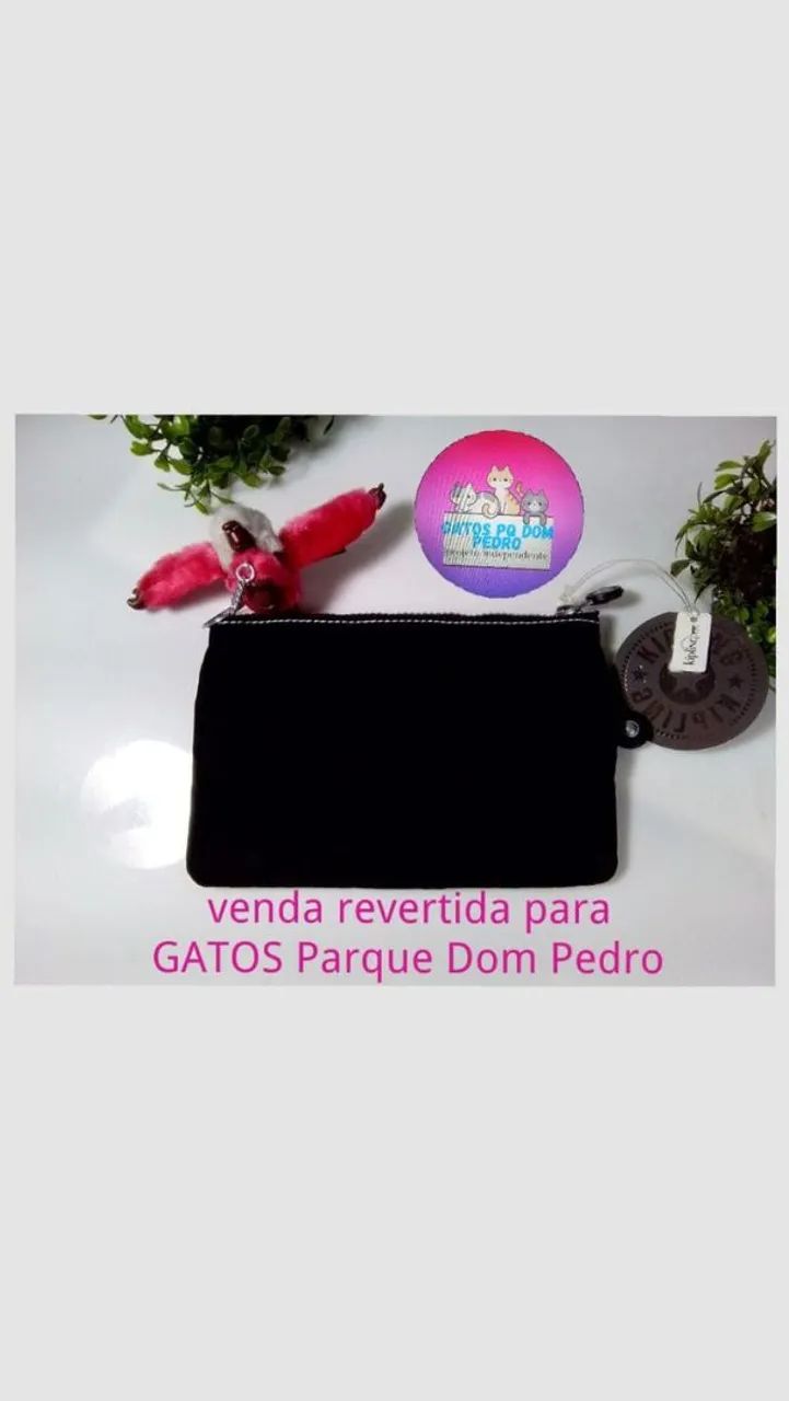 Carteira/Necessaire Kipling Basic Original Nova - Foto 2