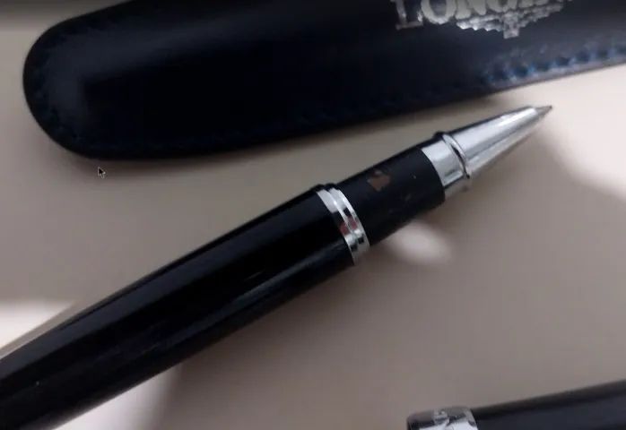 Caneta Longines Original Suíça Metal com estojo - Colecionador - Foto 6