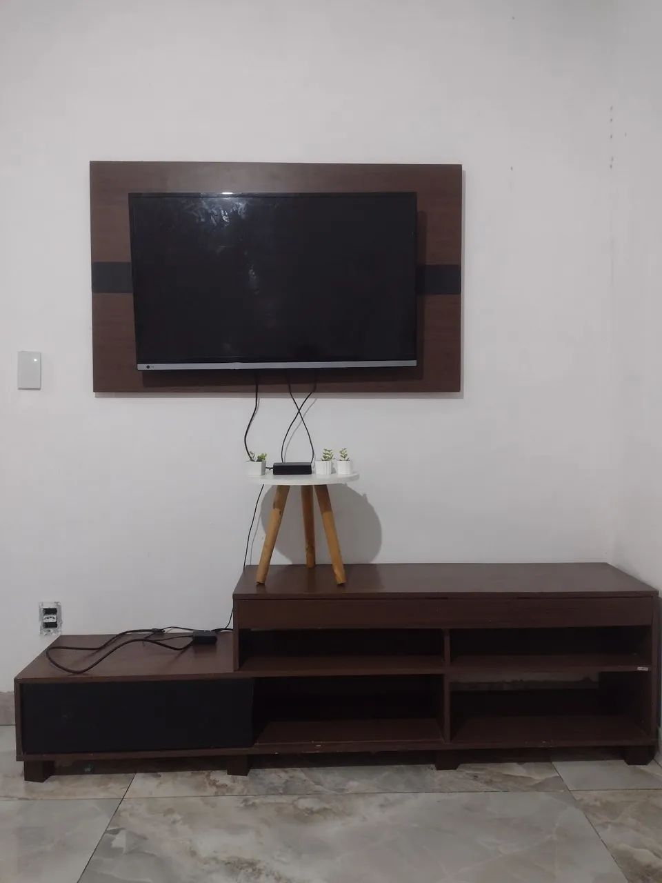 Painel TV até 50 polegadas + Rack - Foto 4