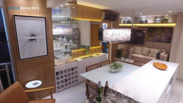 Villaggio Calábria 2 e 3 Quartos com churrasqueira na sacada - Foto 2