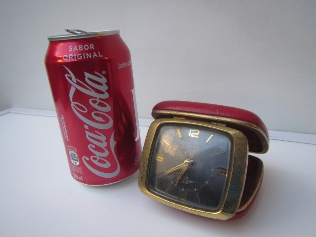 Relogio de mesa Antigo a corda - Foto 6