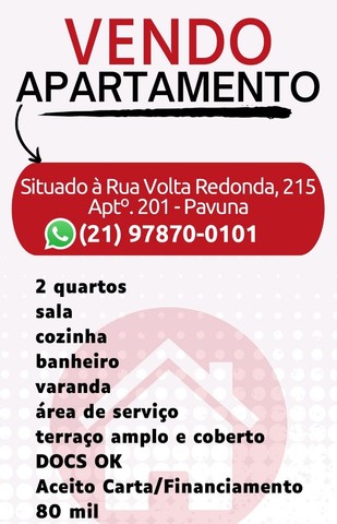 Captação de Apartamento a venda na Rua Volta Redonda, Pavuna, Rio de Janeiro, RJ
