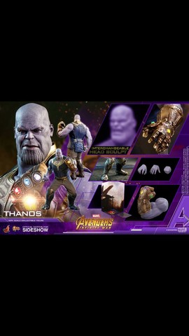 Thanos Hot Toys Infinity War Avengers - Foto 5