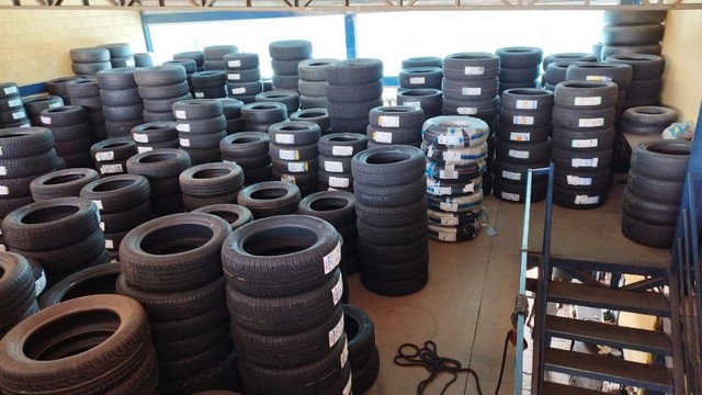 (4undisp) Kit 2 Pneus aro 17 medida 205/50r17 AT marca DELMAX (original) - Foto 4