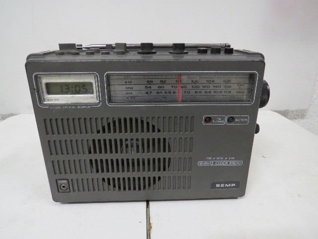 radio antigo semp.