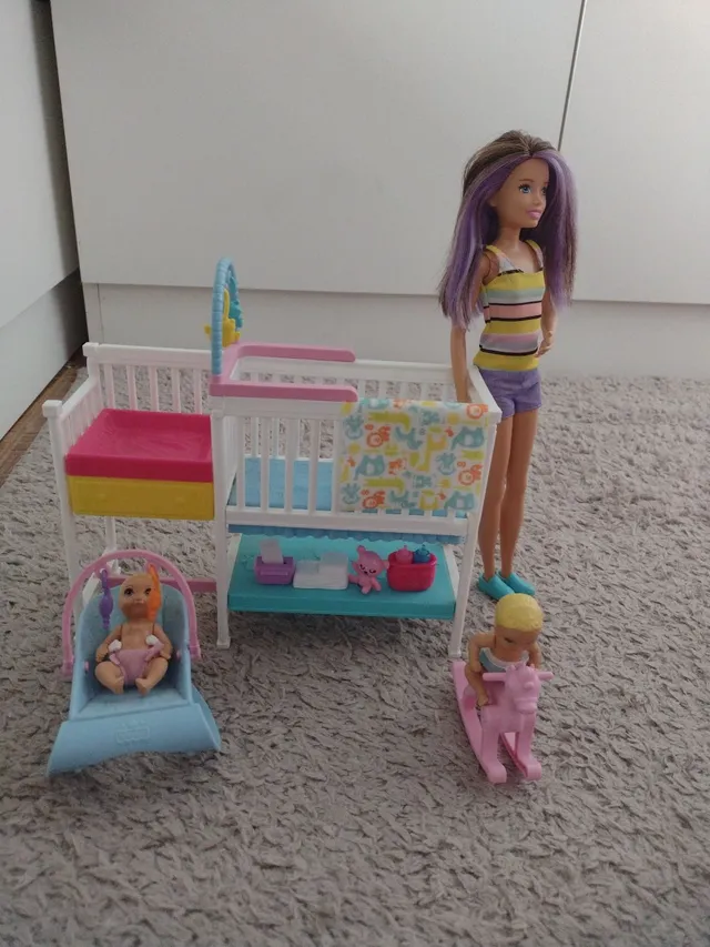 Bebezinho P/ Boneca Barbie (somente O Bebê ) Mamae Gravida