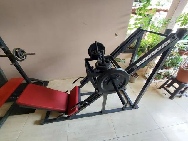 APARELHO DE MUSCULAÇÃO LEG PRESS 45GRAUS PROFISSIONAL  - Foto 2