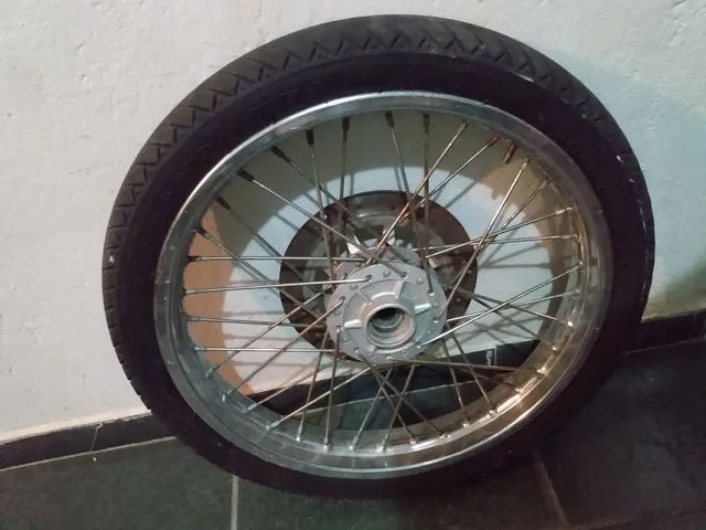 Roda CG Honda de freio a disco  - Foto 5