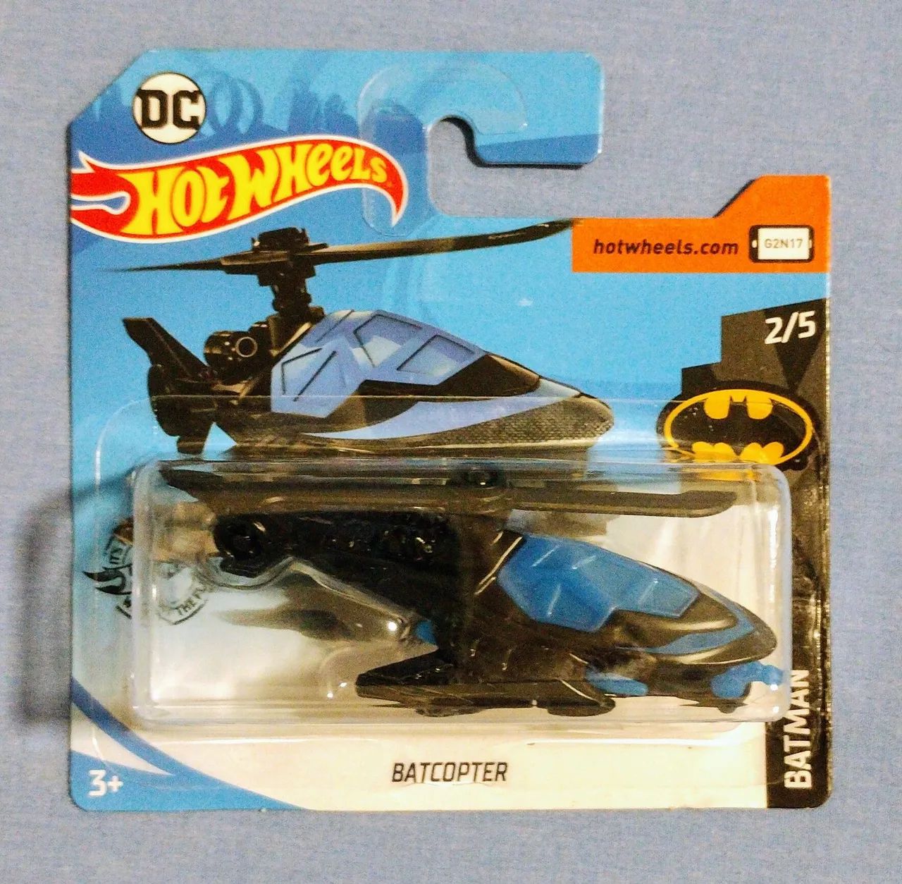Hot Wheels - Batcopter - Azul e Preto - Lacrado
