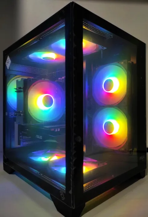 Pc Gamer Colorido: Ryzen 5 3600 ou i5-14ª + RTX 4060 Ti (NOVO)