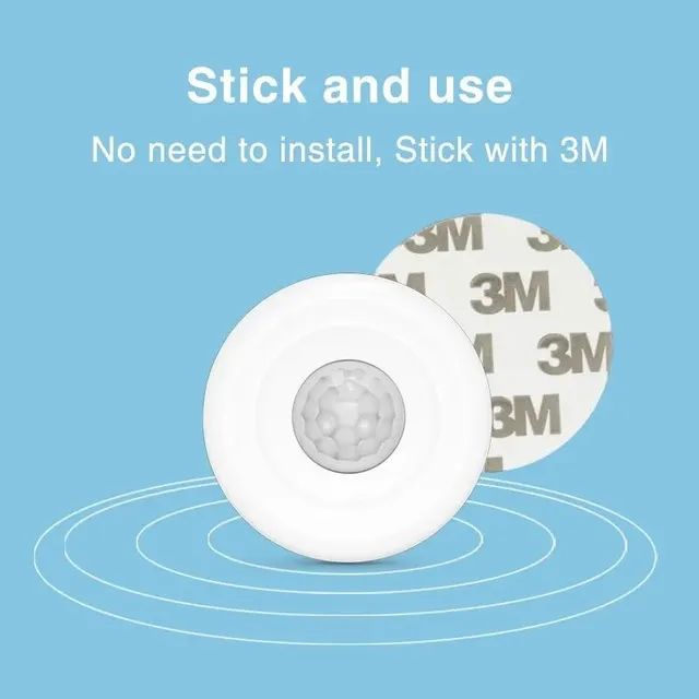 Sensor de Presença Wi-fi Tuya Inteligente, Compatível com Alexa, Segurança  - Foto 3