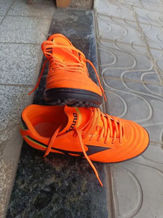 Chuteiras society Mizuno Morelia Club - Tamanho 38 - Foto 5