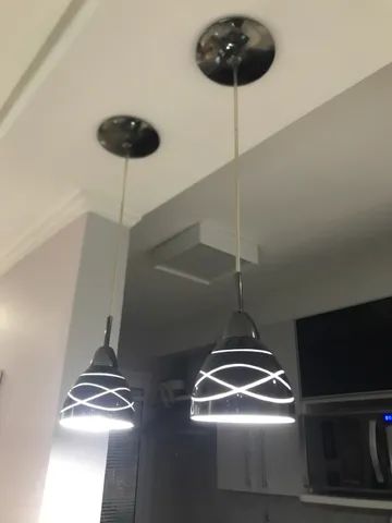 Lindo conjunto de luminárias 