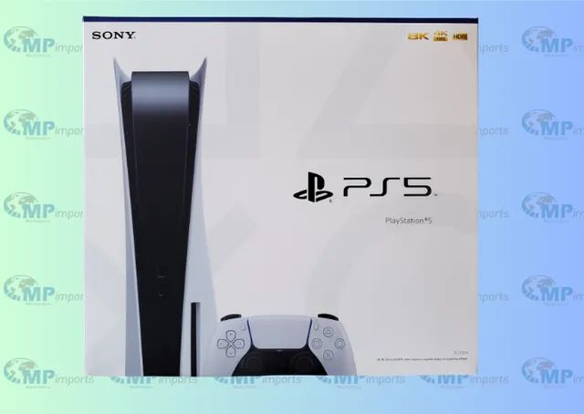 Queima de estoque!!! Ps5 Console Sony Playstation 5 Midia Fisica com Leitor - Novo!! NFe!! - Foto 5
