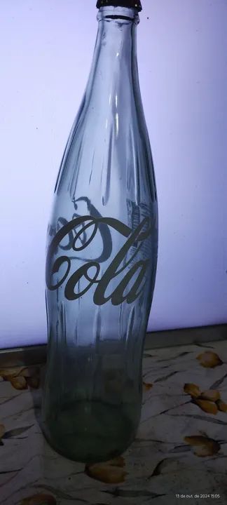 Garrafa de Vidro Coca-Cola Vintage
