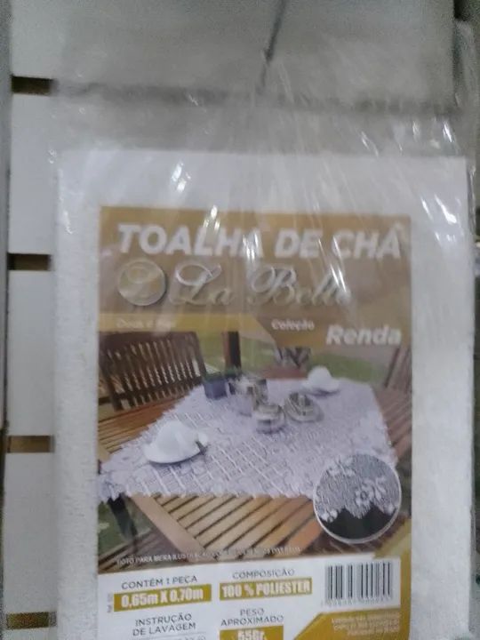 Toalha de Chá La Belle Renda