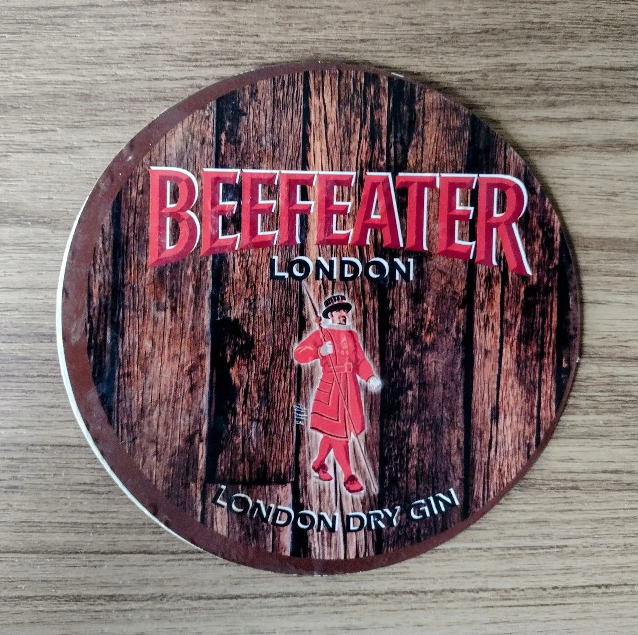 Placa Decorativa Beefeater London