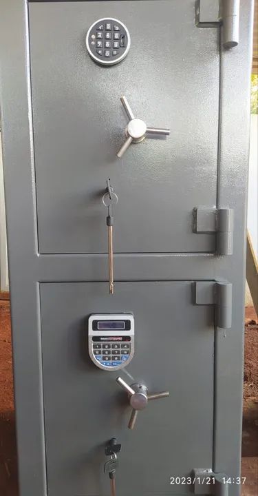 2x1 cofre alta segurança 