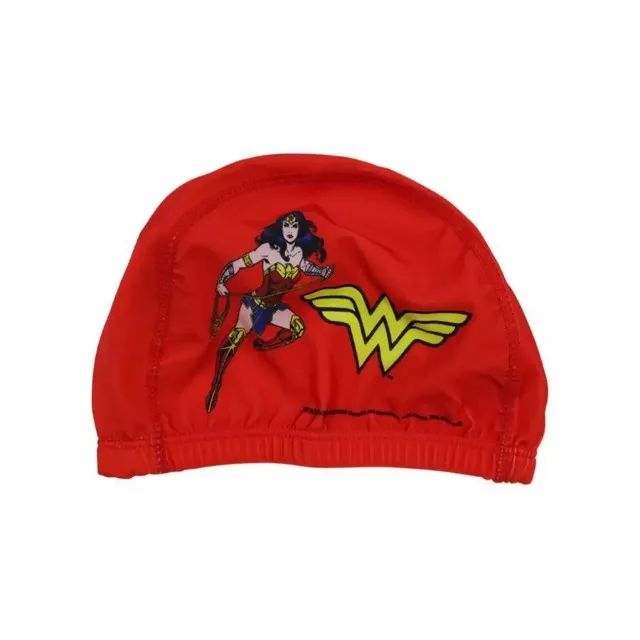 Touca Natação Infjustice League Bel 92900 20x14cm Poliamida Mulher Maravilha - Foto 4