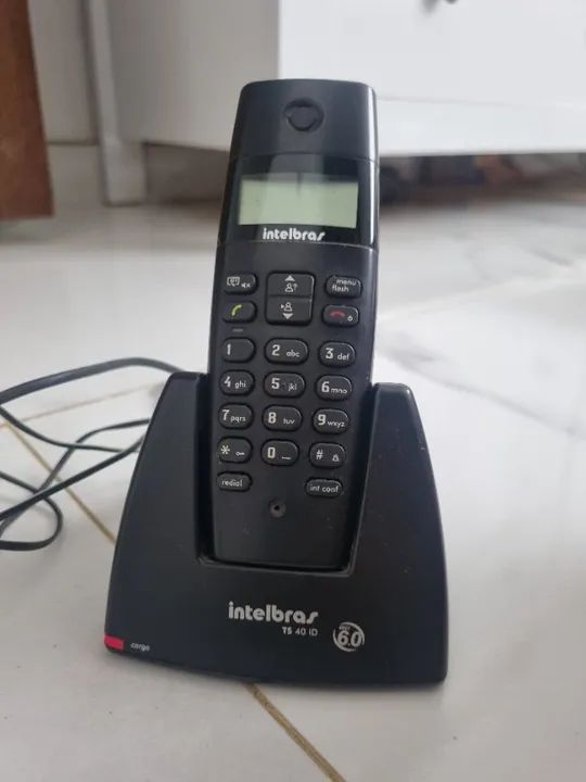 Telefone fixo sem fio intelbras 