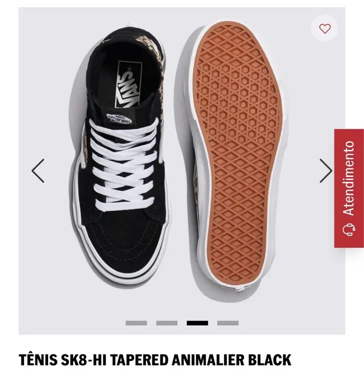 Tenis Vans Animalier n 35 ACEITO PROPOSTA - Foto 4