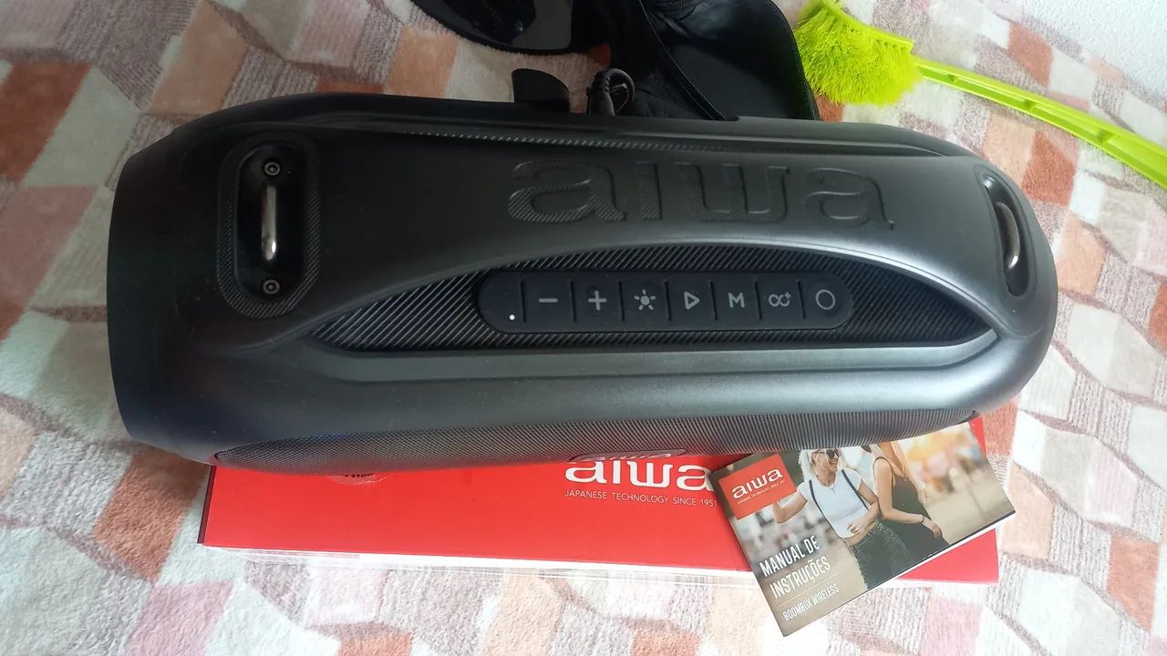 Caixa de Som Bluetooth Aiwa 50W com LED - Foto 3