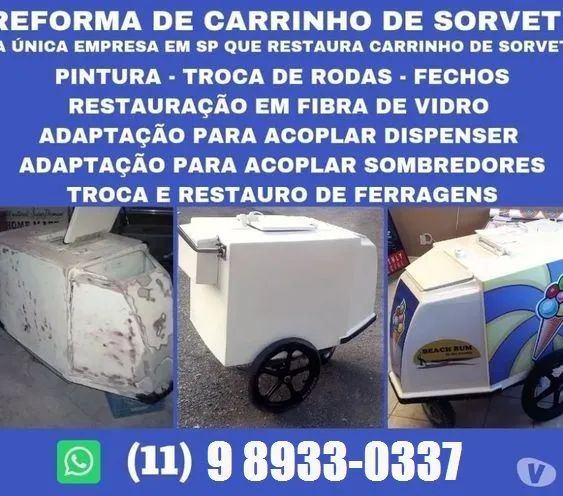 Carrinho de Sorvete Gourmet Reforma - Foto 4
