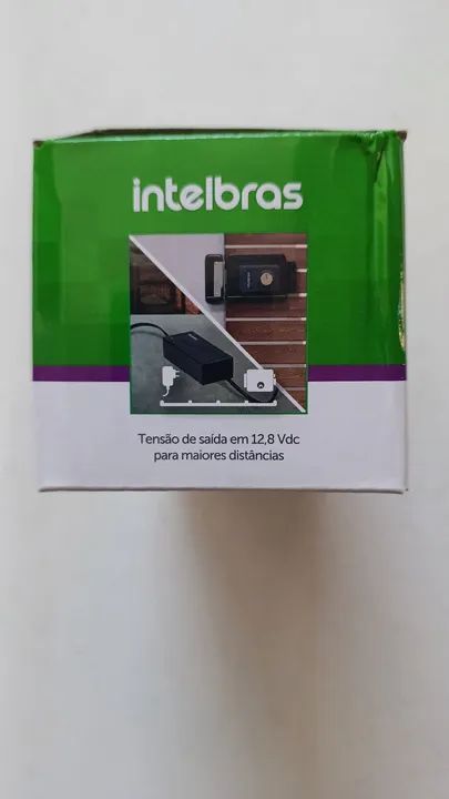 Fonte bivolt 12,8v vdc 5A intelbras' nova! - Foto 2