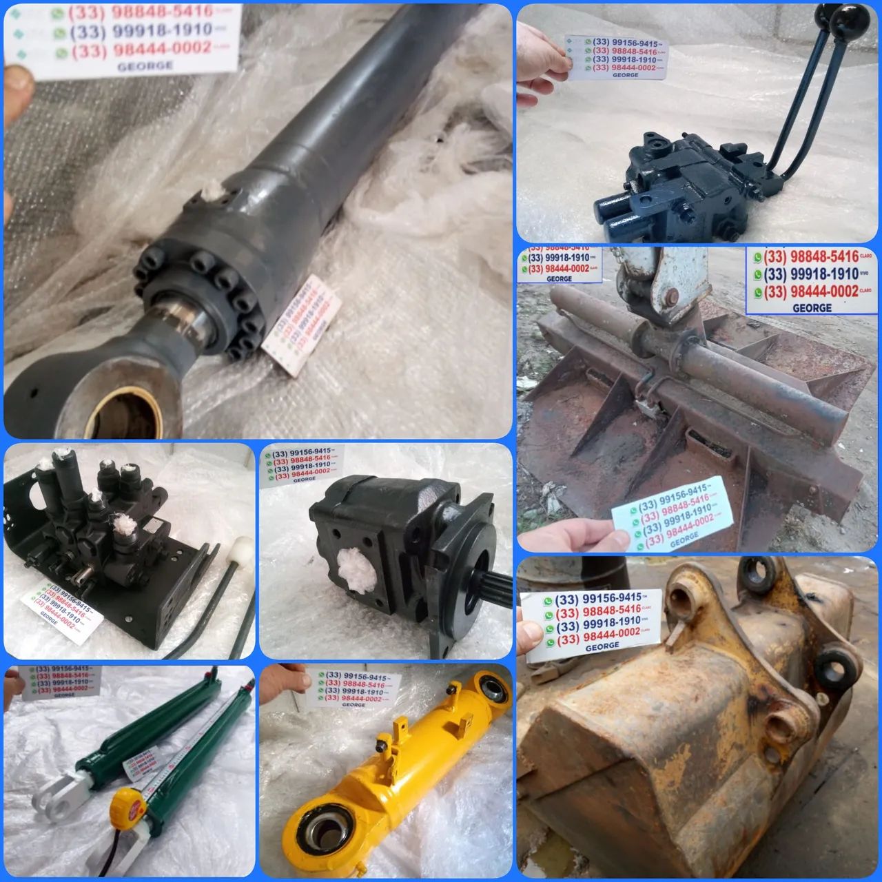 PISTÃO HIDRÁULICO ESCAVADEIRA  - Foto 3