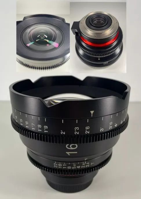 Jogo De 8 Lentes Cinema Xeen + Case + Adaptador Anamórfico - Foto 5