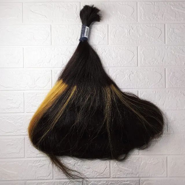 Cabelo Humano 1,10m 234g 20,00  Cast Med, Lev Ond - Foto 3