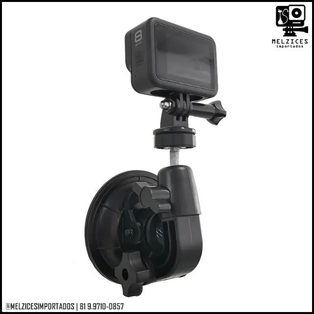 Ventosa Robusta de 9cm Para GoPro e similares - Foto 2