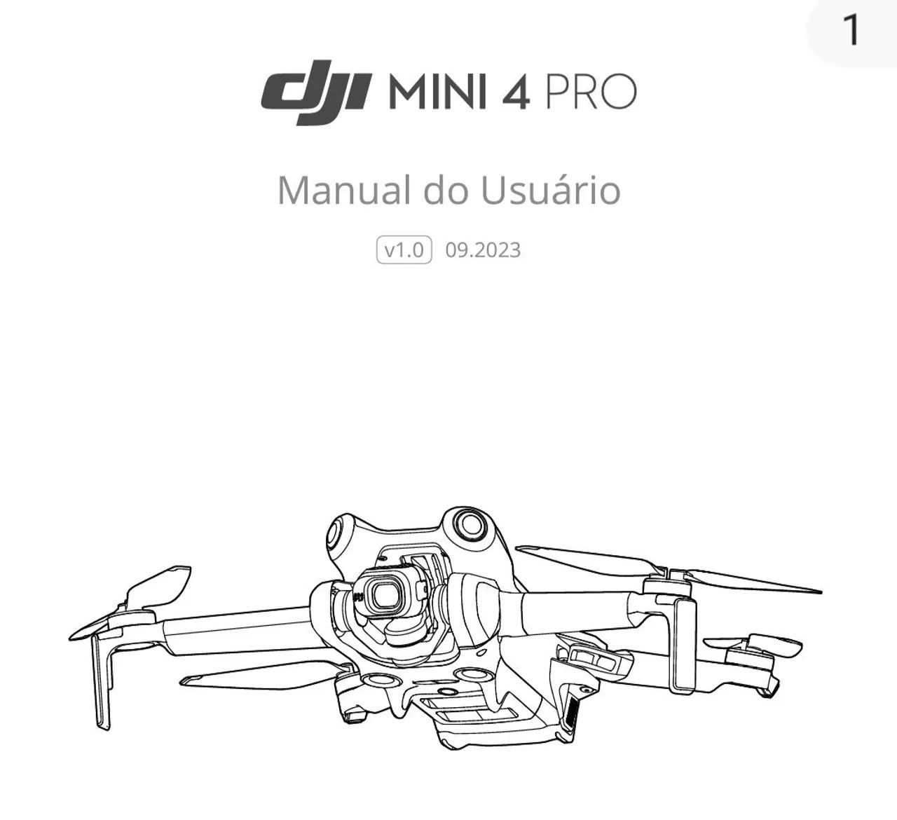 Manual em Português (Mini 4 Pro)