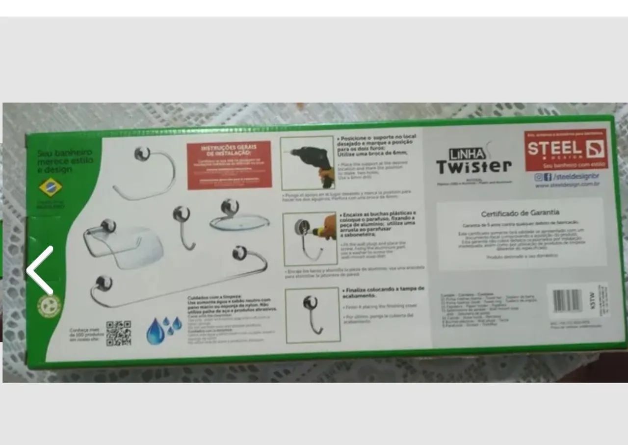 Kit Acessórios para banheiro 65171899245825123