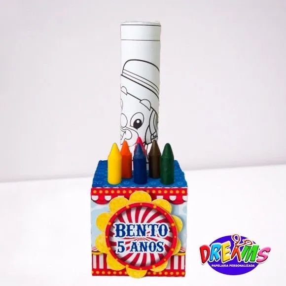 10 unidades de kit colorir no cubo  - Foto 2