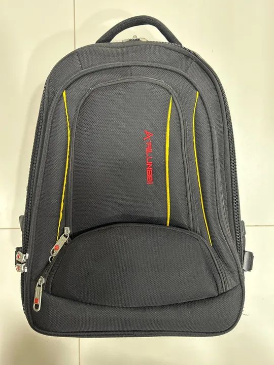 Mochila com rodinhas Preta de Alta Qualidade