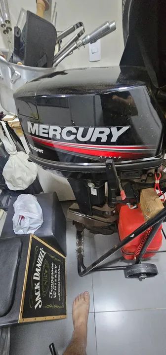 Motor Mercury 15 HP Super 1015203EL - Foto 6