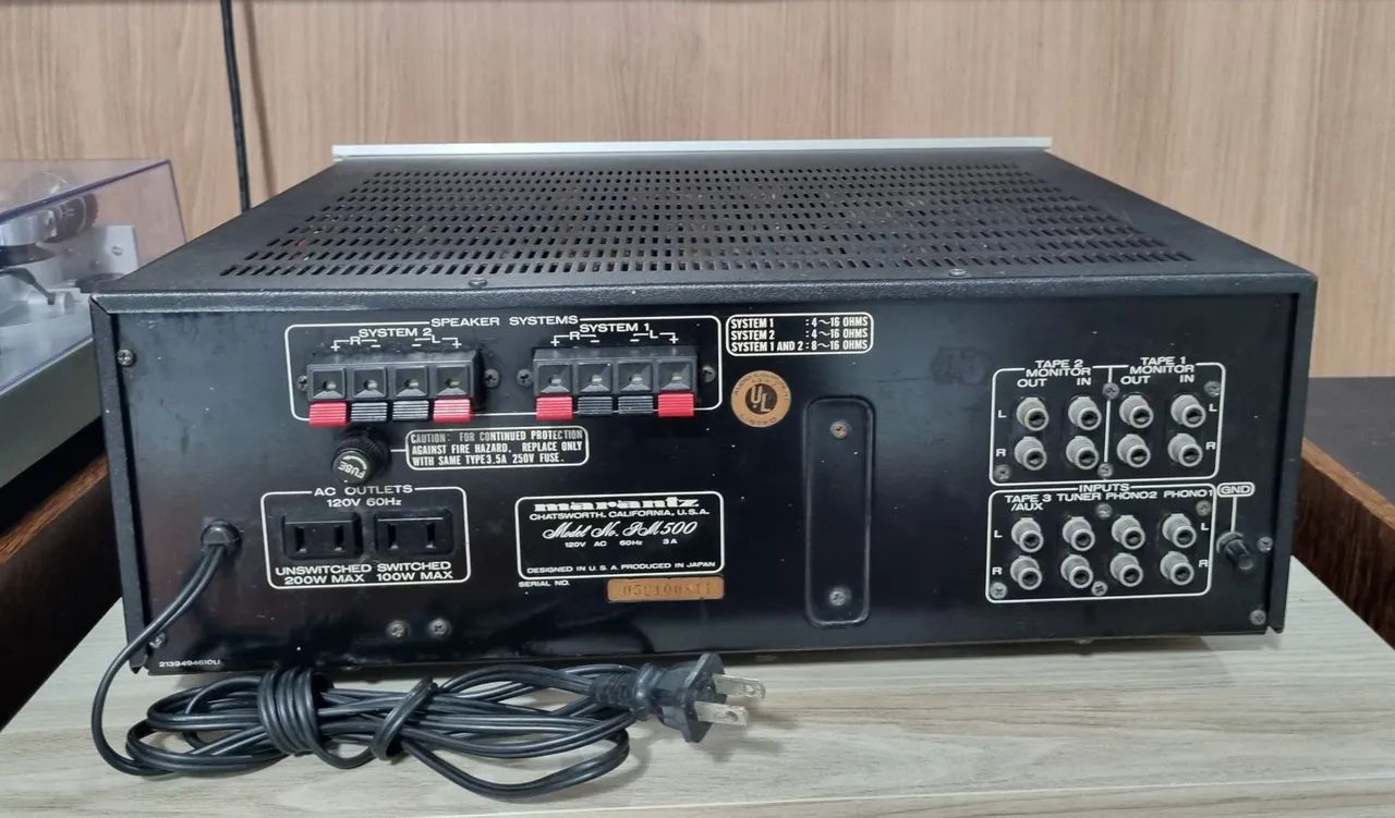 Amplificador Marantz PM 500 DC Console Stereo - Foto 2