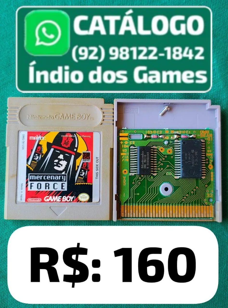 Mercenary Force = R$: 160