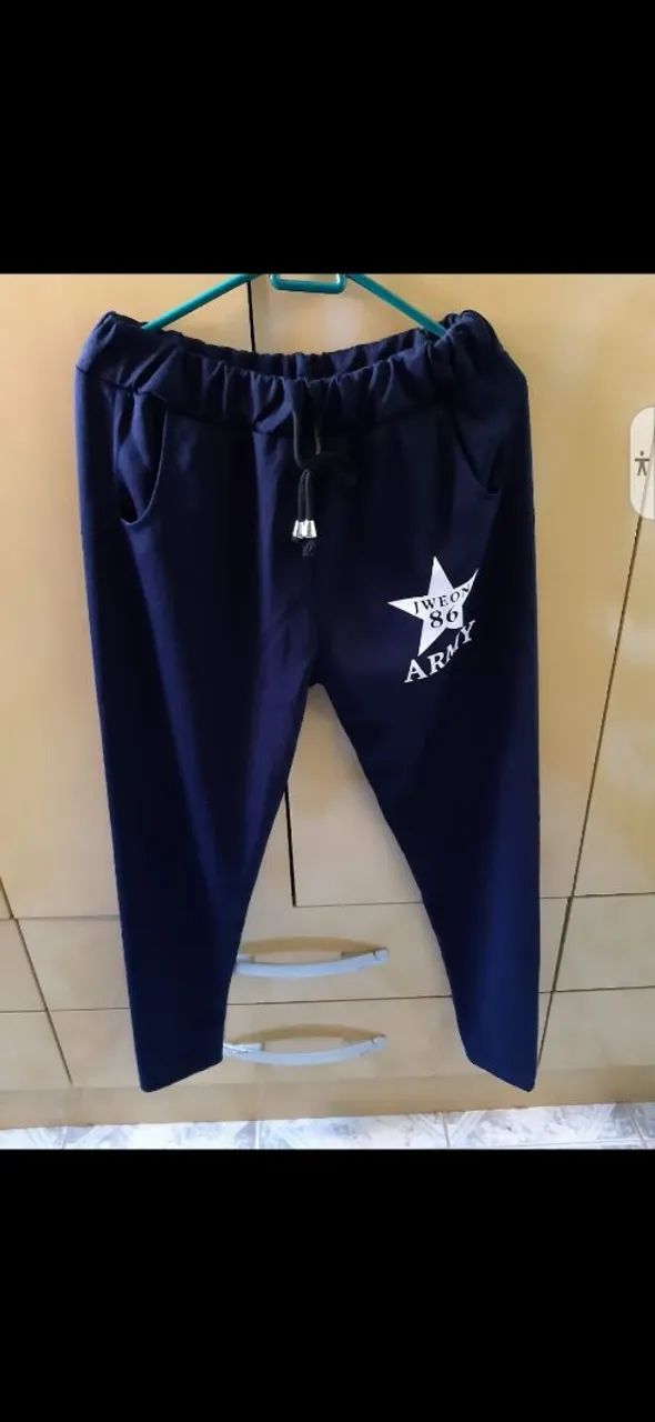 Blusa de Moletom VSVN Azul Marinho - Foto 3