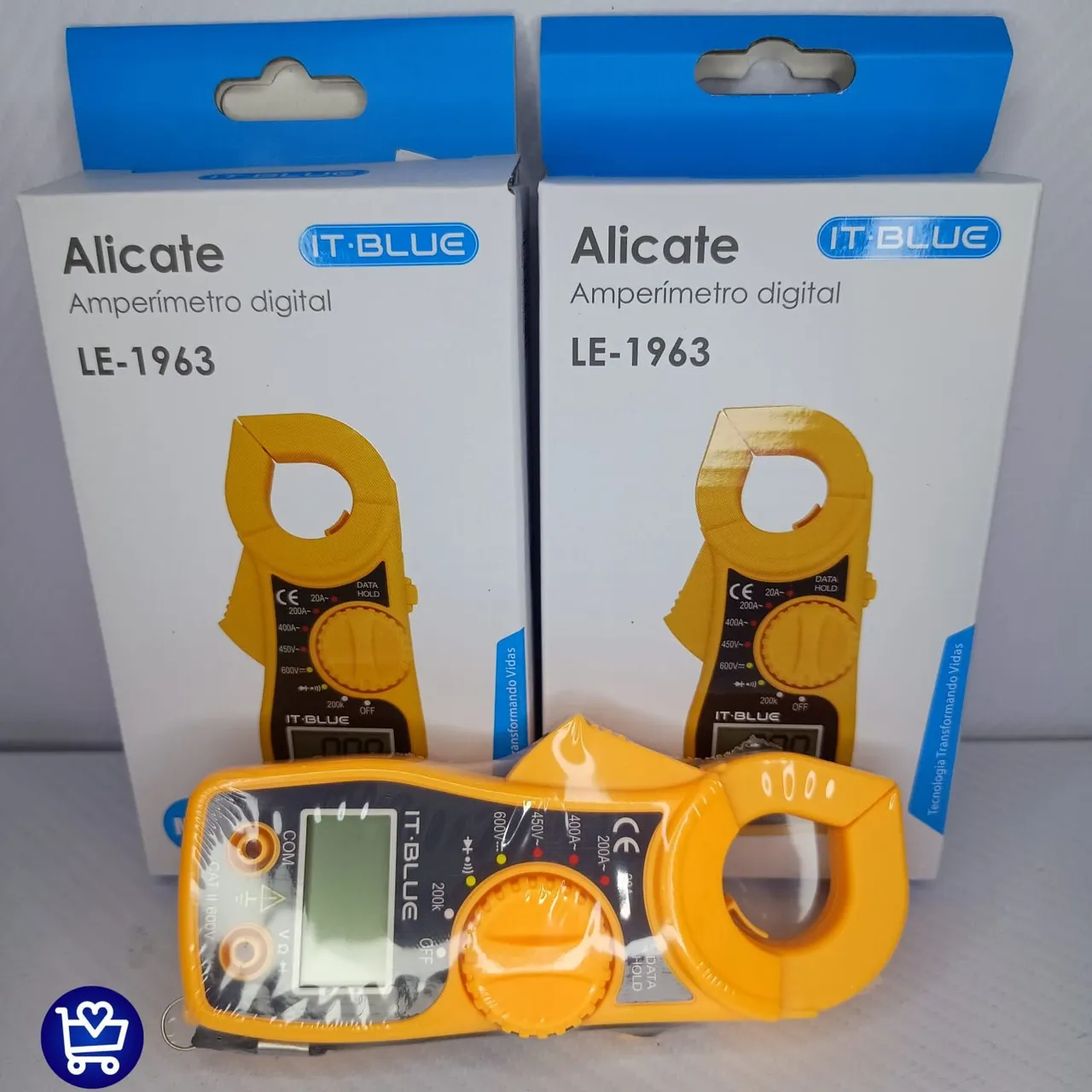 Alicate Amperímetro Digital IT-BLUE LE-1963
