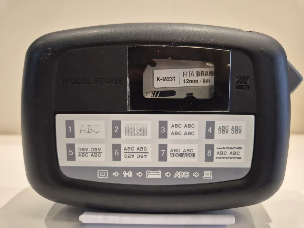 Etiquetadora rotuladora brother pt-m95bk - Foto 2