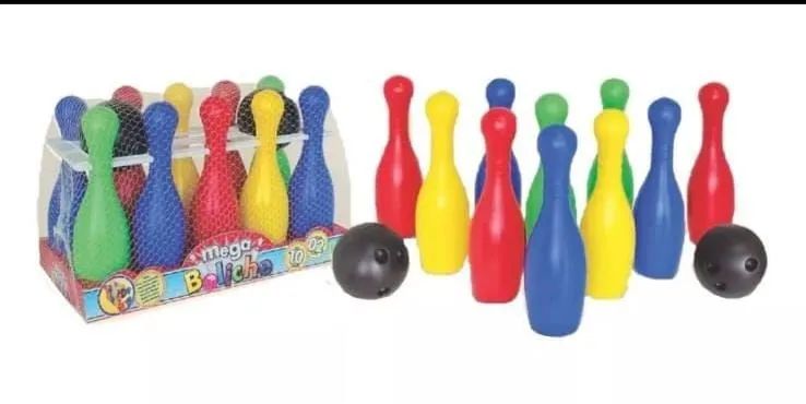 Jogo de Boliche Mega Boliche 10 Pinos 2 bolas - Foto 2