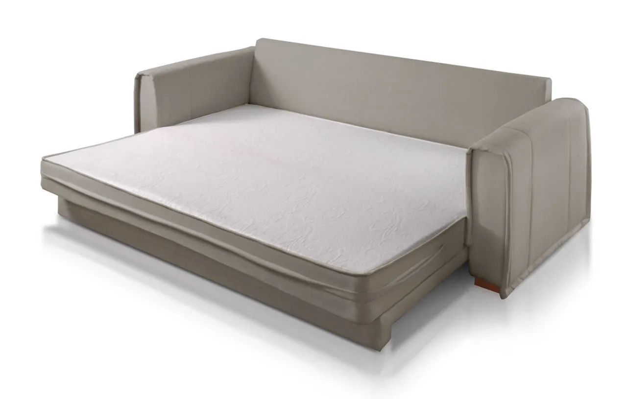 Sofá Cama Vegas 2,23m Capuccino r87 - Foto 4