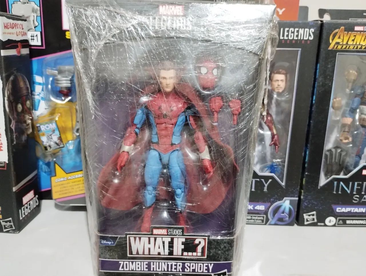 Marvel Legends Spiderman Zombie Hunter