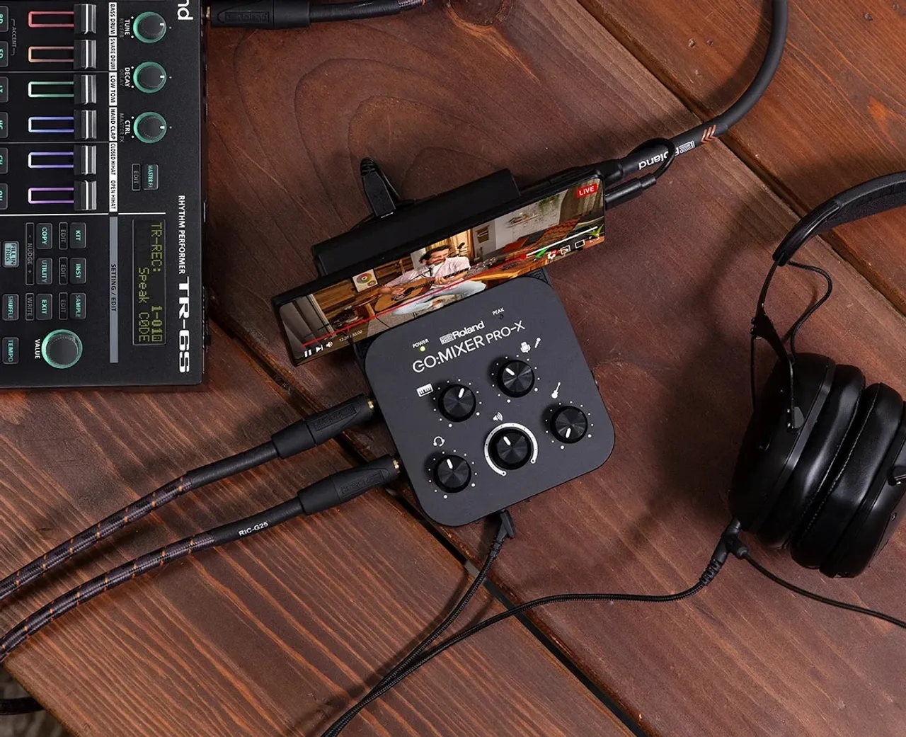 INTERFACE DE AUDIO ROLAND GO MIXER PRO-X
