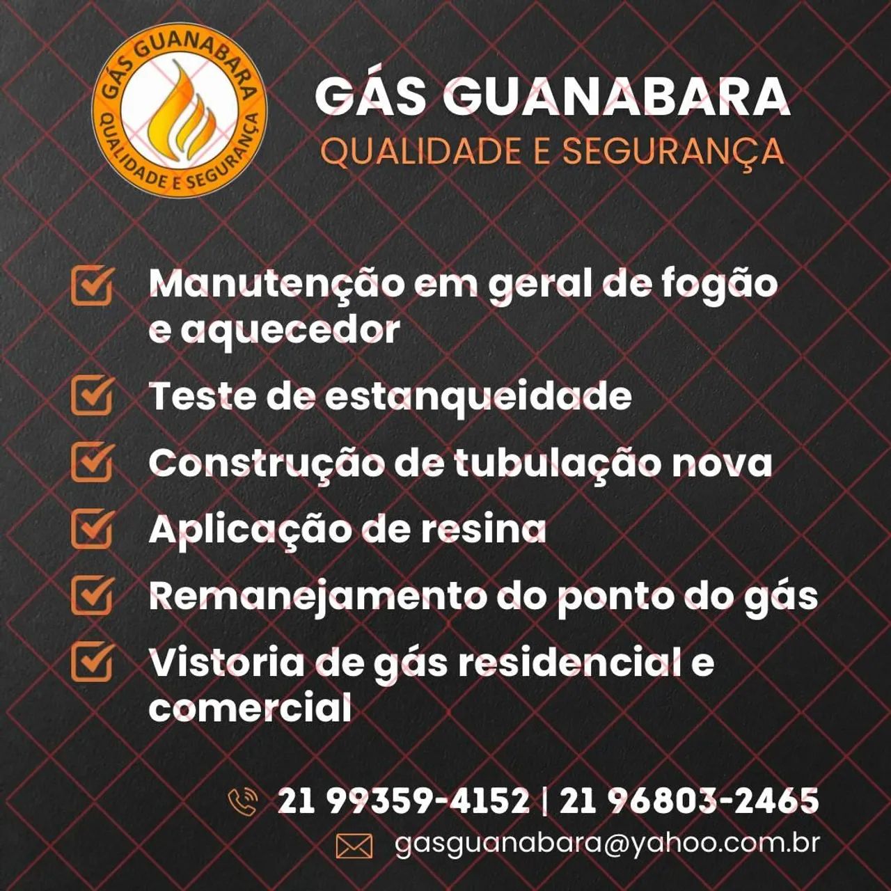 Técnicos gasistas qualificados.