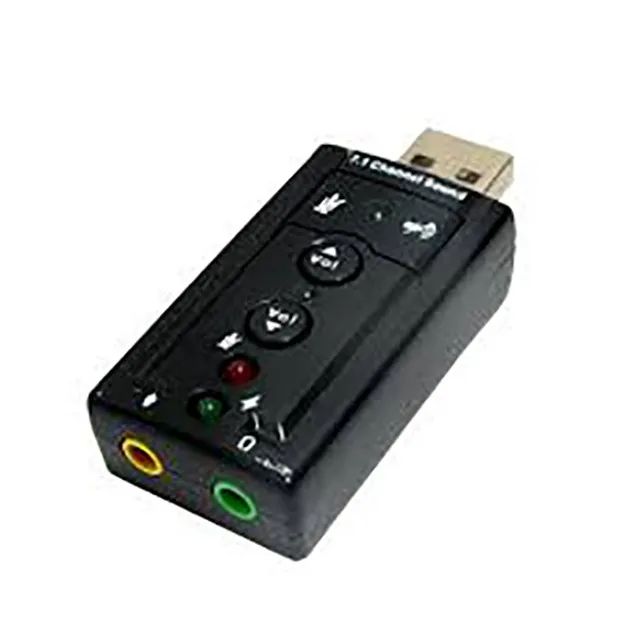 Placa De Som Usb Adaptador Áudio 5.1 C P2 Pc Notebook - Foto 5