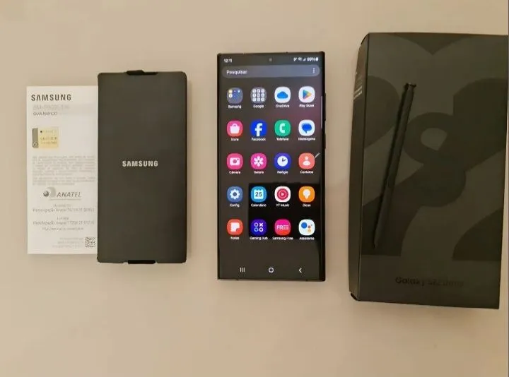 Samsung Galaxy S22 Ultra - Novo na Caixa