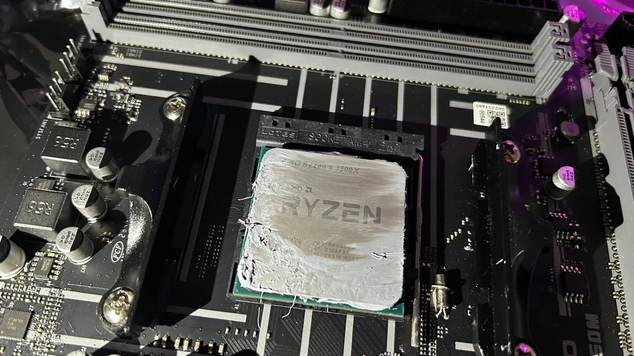 Kit placa mãe + processador  - Foto 6